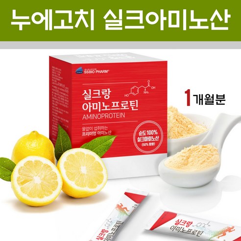 실크 피브로인 누에고치 추출 실크펩타이드 아미노산 프로틴 천연 저분자 가수분해 단백질 유산균 먹이 비타민C 아르기닌 분말 가루 파우더 스틱 보충제 HACCP 할랄 인증, 60g, 1개