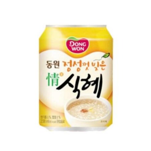 동원에프앤비 동원 정식혜 238ml x 24캔 / 식혜캔, 48개