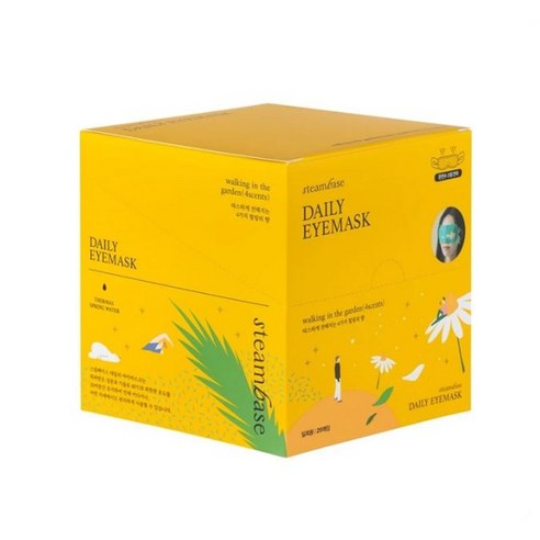 향긋한 온열로 눈 피로 안녕! 스팀베이스 온열 아이마스크로 꿀잠 예약!