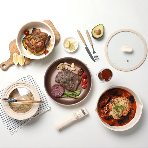 다양한 요리에 최적화된 베로나 아이보리 쿡웨어 세트