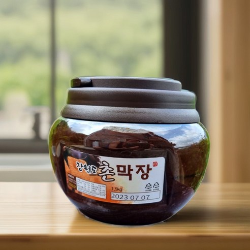 시간과 정성이 빚어낸, 강원도 횡성 수제 막된장의 깊은 풍미