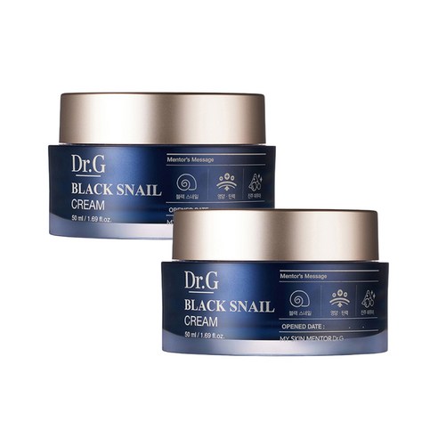 닥터지 블랙 스네일 크림 50ml 2개 세트
