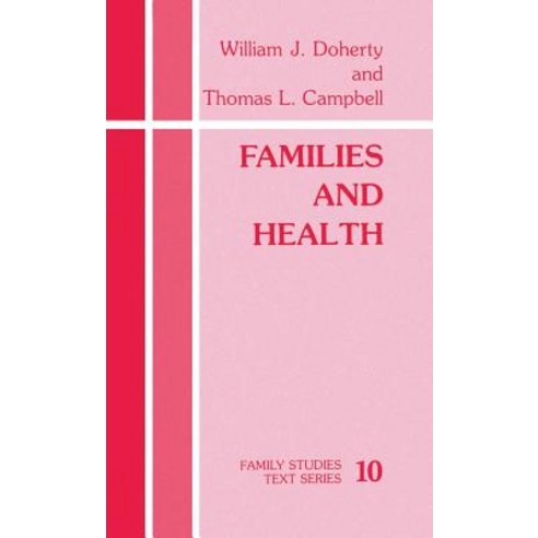 (영문도서) Families and Health Hardcover, Sage Publications, Inc, English, 9780803929920