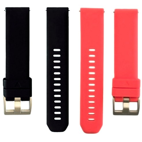 Garmin 20mm 시계줄 교체용 실리콘 시계밴드 스트랩, 설명 설명