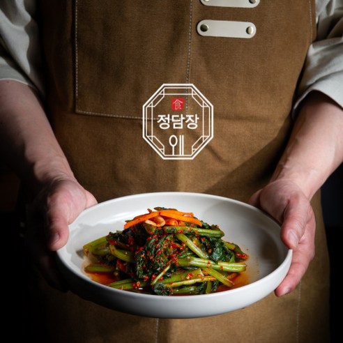 [푸짐한 10인분] 고춧가루까지 100% 국내산 시원칼칼한 얼갈이 열무김치 HACCP인증 정담장푸드, 1개, 2kg