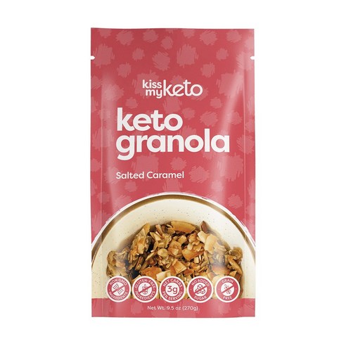 키스마이키토 그래놀라 솔티드 카라멜 글루텐 프리, 솔티드 카라멜(Salted Caramel), 1개