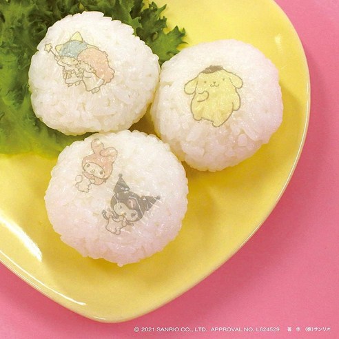 산리오캐릭터 식용색소스티커로 사랑스러운 식탁을 완성하세요!