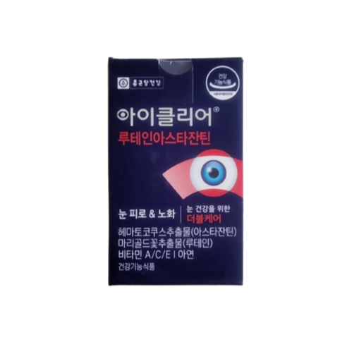 아이클리어 루테인지아잔틴 아스타잔틴, 30정, 2개
