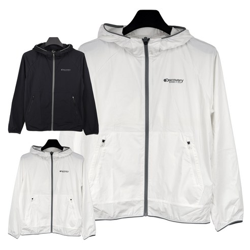 가벼움과 스타일을 동시에, 디스커버리 패커블 바람막이 자켓