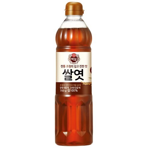 CJ 백설 쌀엿 1.2kg 조청 물엿 요리 조림 코스트코, 1개