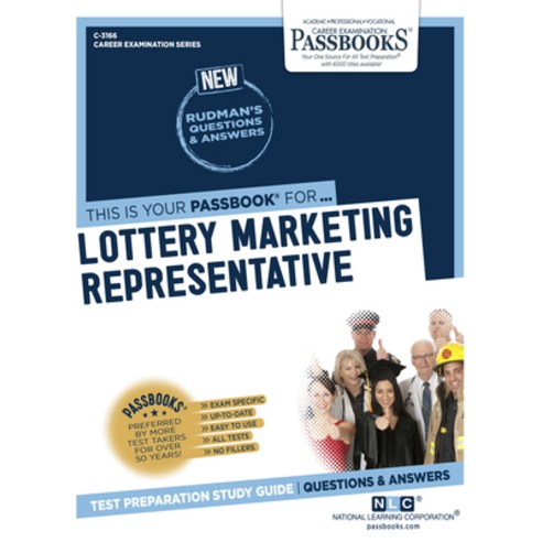 Lottery Marketing Representative Volume 3166 Paperback, Passbooks, English, 9781731831668