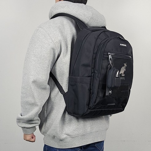 스타일과 실용성을 모두 갖춘 궁극의 백팩, 캉골 에픽 플래치4 블랙