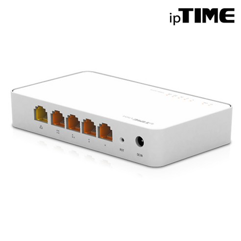 EFM ipTIME V504 유선공유기 4포트 IPTV지원 VPN, 1개