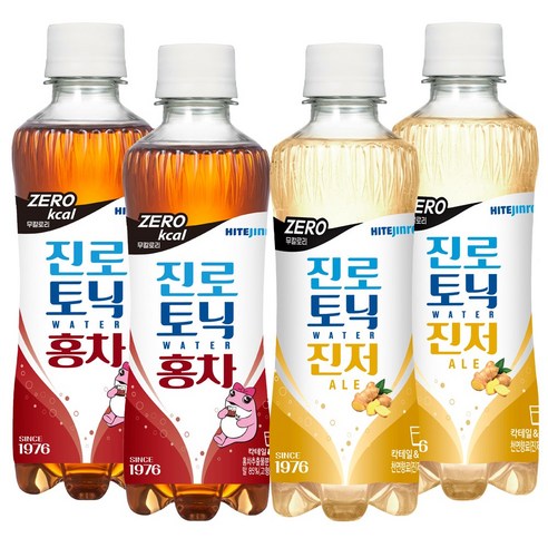 토닉워터제로 300mlx24개(홍차12개+진저에일12개), 300ml, 24개