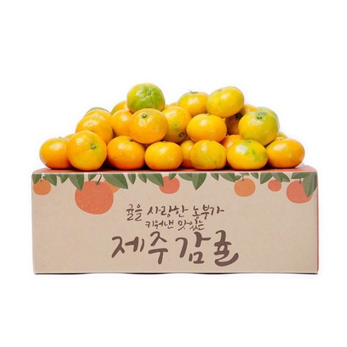 감동 제주 하우스 감귤 로열과 2kg (2개구매시4.5kg발송), 1개