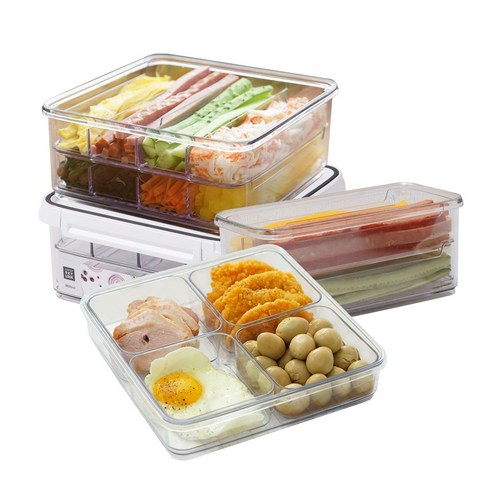 스카이락 인케이스 용기 반찬용기 김밥재료용기 밀폐용기 소분용기 반찬통 나눔접시 찬합, 선택04:스카이락 ..., 1개 - 밀폐용기/세트 | 쿠팡