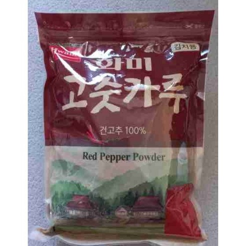 화미 고춧가루 김치용, 1kg, 3개