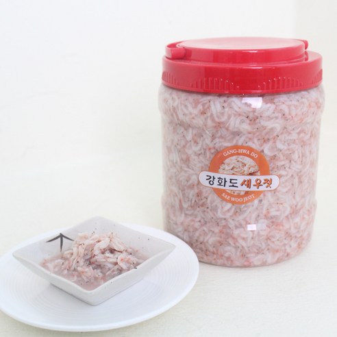 강화도 새우젓 2kg 추젓 국산 100% 새우젓 김장 1개판 오젓