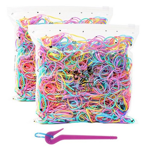 끊어짐, 늘어짐 걱정 없이! 넉넉한 용량에 편리함까지 더한 트윈봉봉 칼라밴드 사용 후기 헤어고무줄