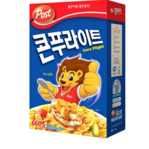 포스트 콘푸라이트 시리얼, 660g, 2개