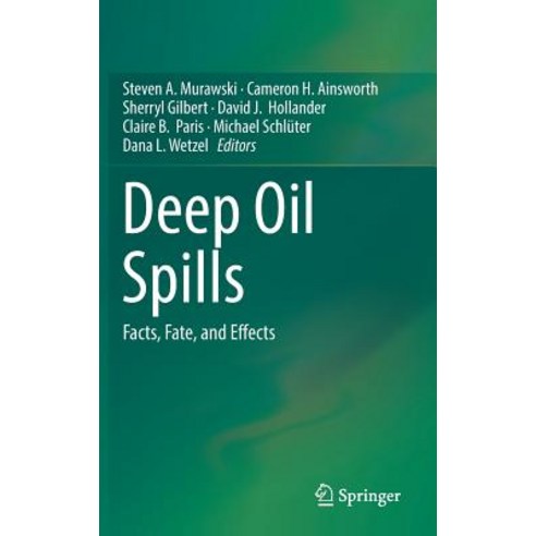(영문도서) Deep Oil Spills: Facts Fate and Effects Hardcover, Springer, English, 9783030116040