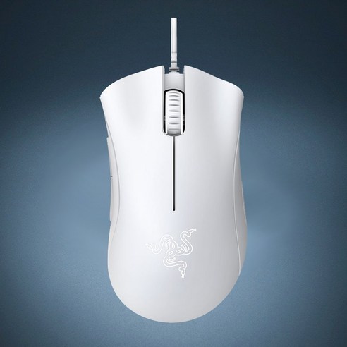 레이저 DeathAdder Essential 유선마우스 RZ01-0385, 화이트