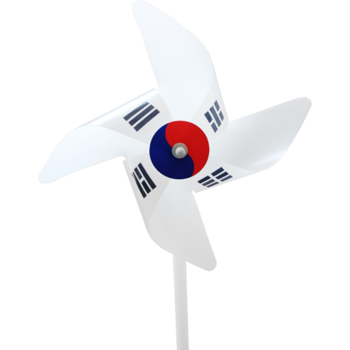 오렌지몰 바람개비 만들기 DIY 키트 투명 종이 스티커 꾸미기 10개세트, 10개, 태극기바람개비만들기(개별포장)