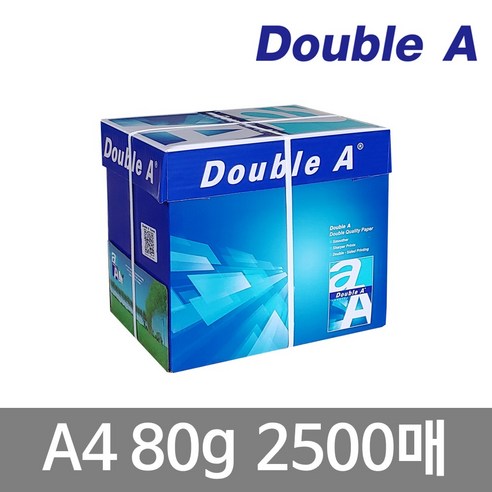 Double A A4용지 80g 1박스(2500매) 더블에이, 단일옵션