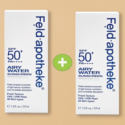 "피부 답답함은 이제 그만!" 숨 쉬는 듯 가벼운 선크림의 놀라운 효과 펠드아포테케선크림