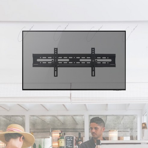 43인치 및 32인치 전용 각도 조절 벽걸이 브라켓 MB-60, 최대 200mm 세로 베사, 1개 모니터암브라켓