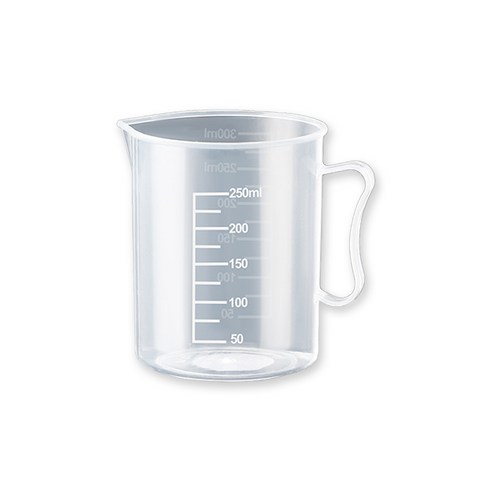 27리빙 튼튼한 플라스틱 비커 250ml, 10개