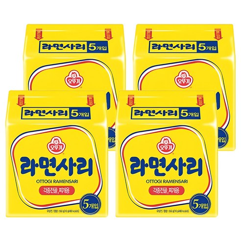 오뚜기 라면사리 110g, 20개