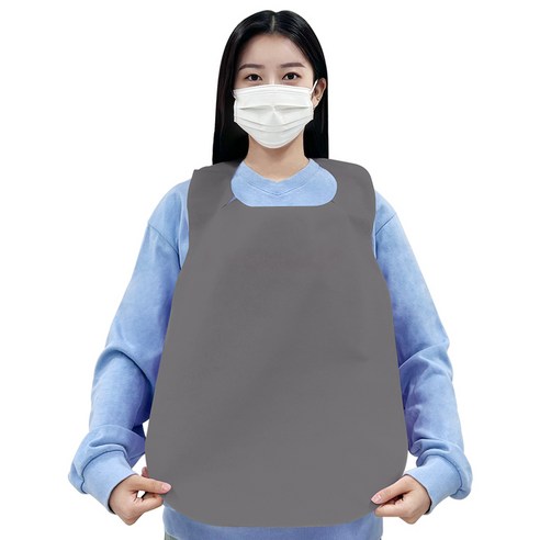 웨어리스 일회용 앞치마 라이트 1000매 / 식당 손님용 앞치마, 그레이, 2세트