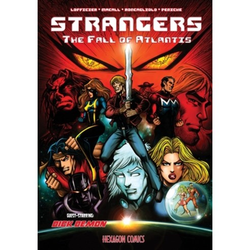 (영문도서) Strangers 9: The Fall of Atlantis Paperback, Hollywood Comics, English, 9781649321626
