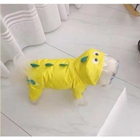 반려동물 용가리 레인코트