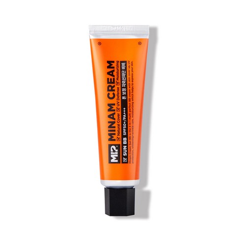 미프 남성용 미남 썬 비비크림 SPF50+ PA+++ 50ml, 2개