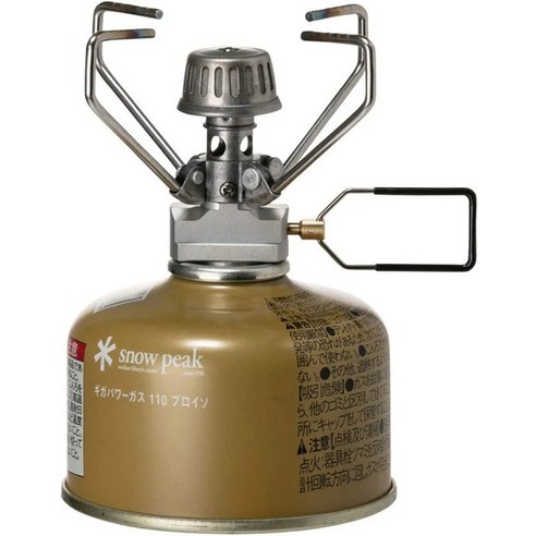 스노우피크 기가파워 스토브 버너 수동 GS-100R2, 1개
