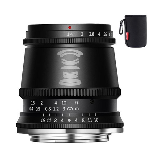 TTArtisan 17mm F1.4 APSC 사이즈 광각 단 초점 렌즈 소니 E 마운트 카메라 a5000 a5100, 상세페이지 참조