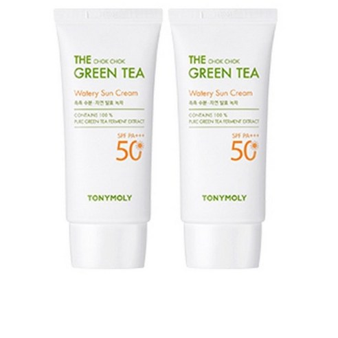 토니모리 더 촉촉 그린티 수분 선크림 SPF50+ PA+++, 50ml, 2개