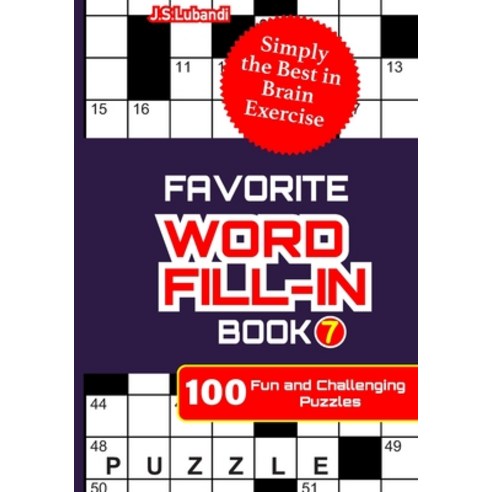 FAVORITE WORD FILL-IN Book 7 Paperback, Independently Published, English, 9798613497010