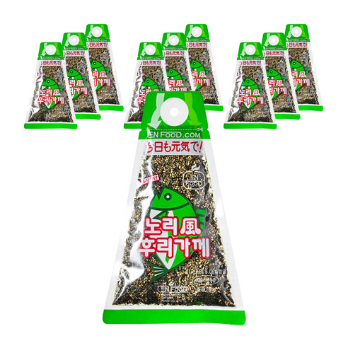 이엔푸드 노리풍 후리가케, 50g, 10개