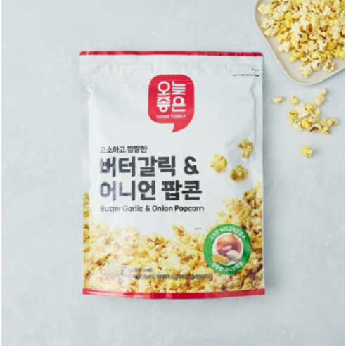 Only Price 버터갈릭&어니언 팝콘(220G) 팝콘, 2개, 220g