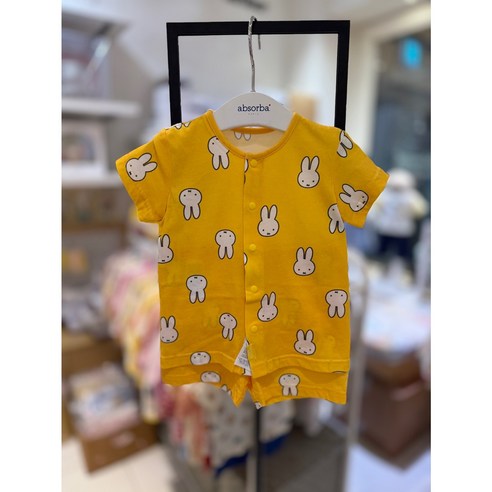 여름날, 미피와 함께하는 꿈결 같은 편안함: 압소바 여름 실내복 압소바미피