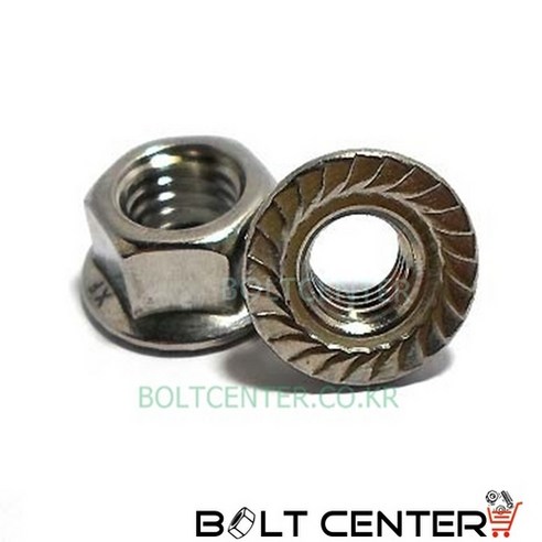 스텐 후렌지너트 미리규격 소량판매 풀림방지와샤너트, 스텐 후렌지너트 미리 M8-6개, 6개