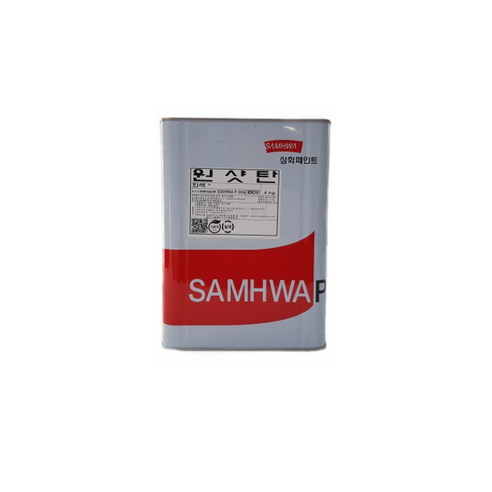 삼화페인트 원샷탄 4kg 옥상 방수 우레탄 우레탄방수