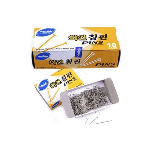 화신 침핀 10갑 / 대량 실버침핀 - 핀 | 쿠팡