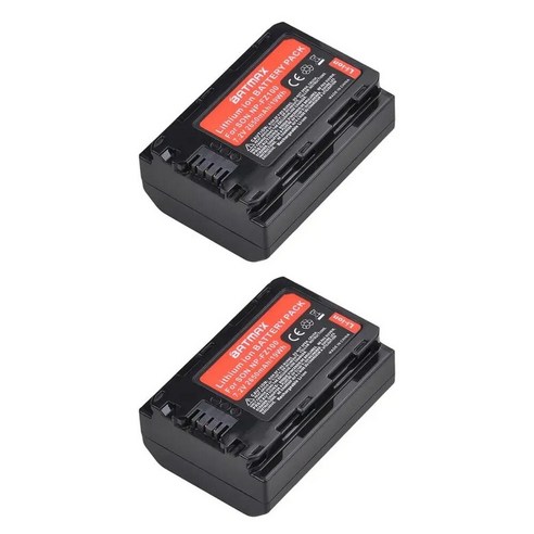 Batmax 2650mAh NPFZ100 NP FZ100 카메라 배터리 소니 알파 9 A9 9R A9Ra7ca7 iiia7R iiia9A6600ILCE9BCQZ1, 07 2 battery 소니a7r2 Best Top5