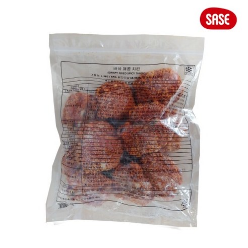 사세 바삭매콤치킨(일반) 1.3kg, 1.3kg, 1개