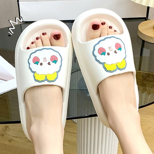 YAPOGI [새로운] 간단한 욕실 슬리퍼 여성 홈 슬리퍼 미끄럼 방지 부드러운 바닥 커플 슬리퍼 여름 목욕 YAPOGI