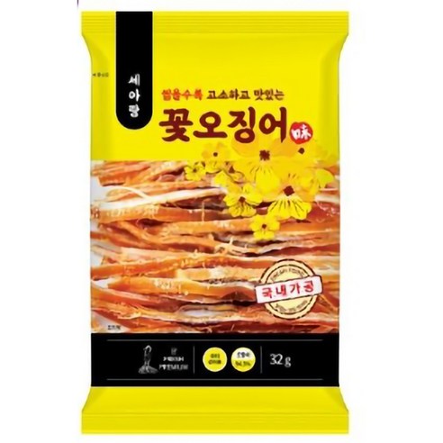 골든싸이]세아_꽃오징어32g6개, 32g, 6개